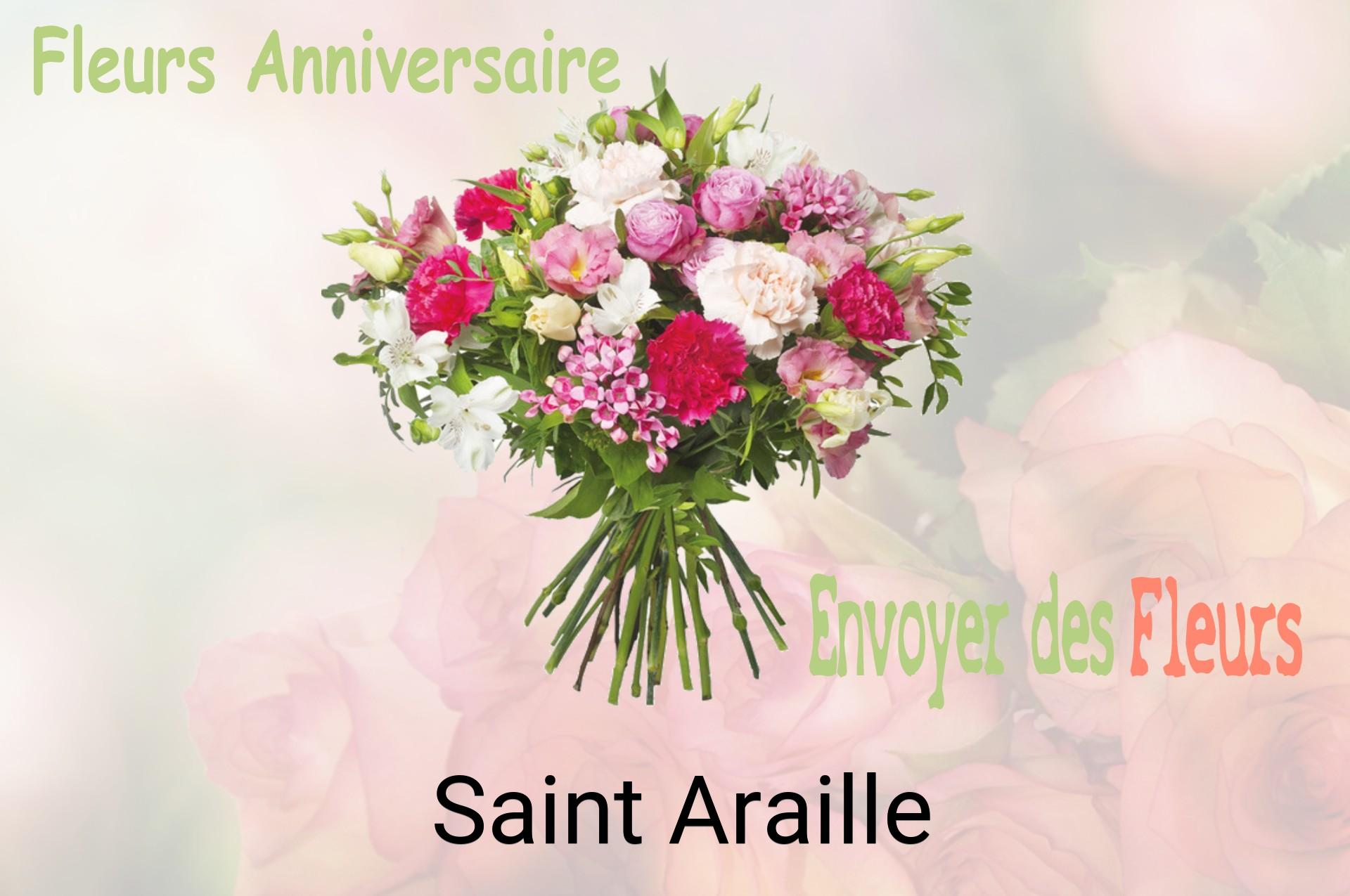 Bouquet de fleurs d’anniversaire livré à Saint-Araille